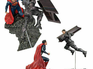 Stores: DC COLLECTIBLES MAN OF STEEL SUPERMAN VS ZOD STATUE 1/12 SCALE