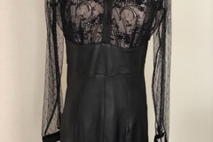 For Rent: Leather Dress with Lace For Rent $60/Week
