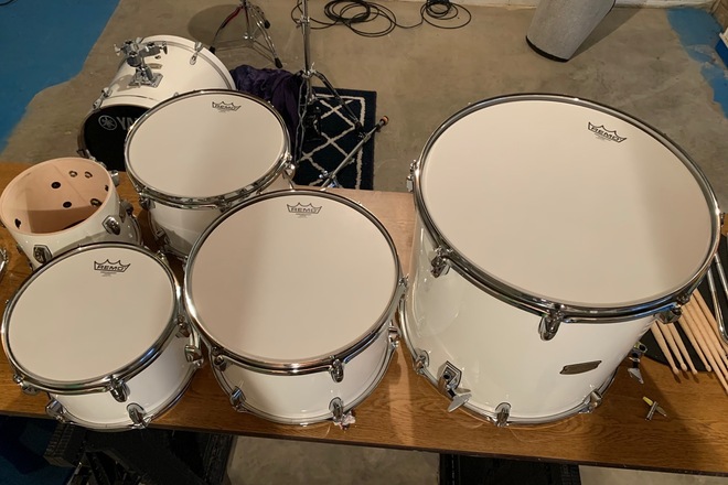 Yamaha stage custom 7 piece on sale