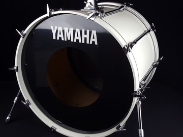 VIP Members' Sales Only: 1990 24” Yamaha Rock Tour Bass drum WHITE