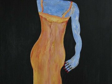 Sell Artworks: BLUE WOMAN REVISITED ONE