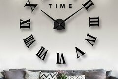 Bulk Lots: 10 x DIY Wall Sticker Clocks