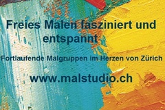 Workshop offering (hourly basis):  Faszination freies Malen
