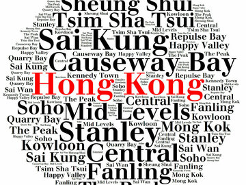  : Hong Kong Word Art