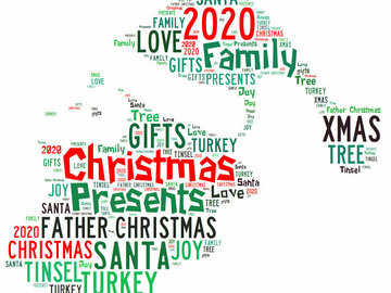  : Christmas Word Arts