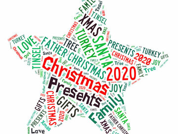  : Christmas Word Arts