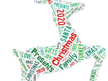  : Christmas Word Arts