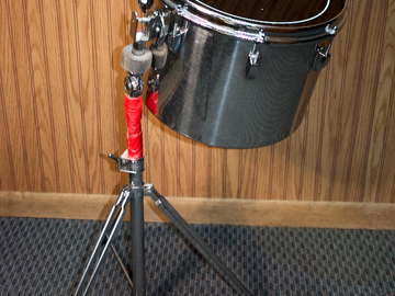 Selling with online payment: Ludwig Stainless Steel 14 x 10 w/floor stand
