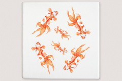 : Goldfish placemat/trivet