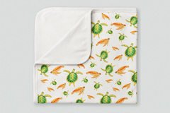  : Turtles baby blanket