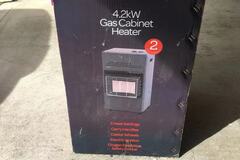 For Rent: gas battle heater