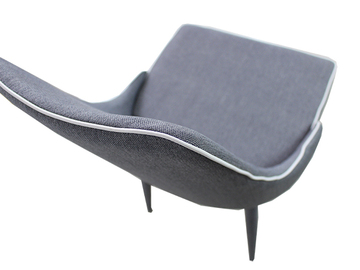 For Sale: ASTON Fabric Dining Chair-Grey Colour