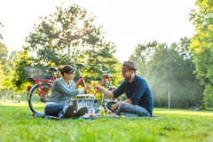 Offering: Tandem "Rixi" mit Deluxe Picknick in Leipzig