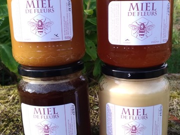 Les miels : Miel de fleurs FORET DE RAMBOUILLET  500g