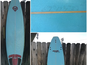 For Rent: Retro Surfboard 6'7" x 191/4" x 21/2"