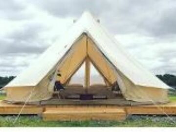 Renting out with online payment: Glamping Large Teepee Tent