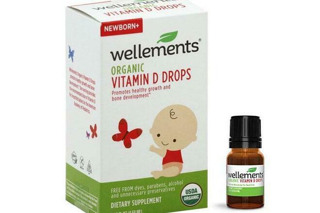 Wellements Organic vitamin D drops 48pc lot Simplelots