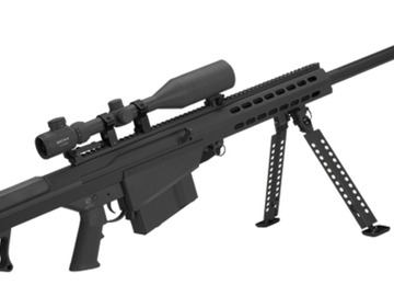 Selling: 6mmProShop Barrett Licen M107A1 Gen2 Long Range Airsoft AEGSniper