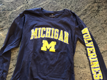 Selling A Singular Item: Michigan long-sleeve