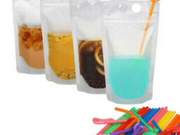 Comprar ahora: 50Pcs Disposable Drink Pouch