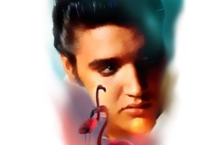 Tattoo design: Elvis Presley