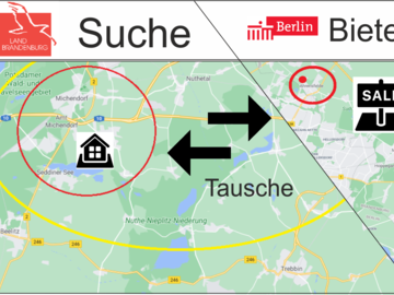 Tauschobjekt: Grundstück Rand Berlin im Tausch gegen Immoblie in Brandenburg