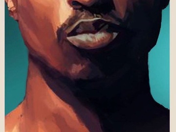 Tattoo design: Tupac - Painted Style