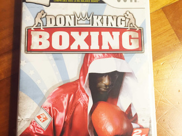 Vente: Jeu vidéo Wii Boxing Don King