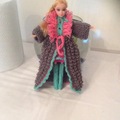 Vente au détail: Manteau Barbie en tricot 