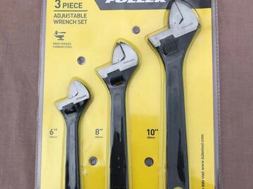 For Rent: Fuller Adjustable Wrench Set 3pc for rent 2.99/day