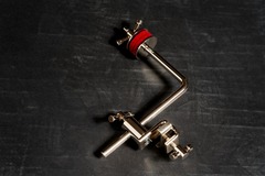 Selling with online payment: A&F Drum Co. Nickel Hoop Mounted Clamp W/L-Arm