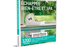 Vente: Coffret Smartbox "Échappée bien-être et spa" (129,90€)