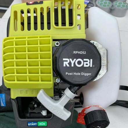 Ryobi post store hole digger rphd52