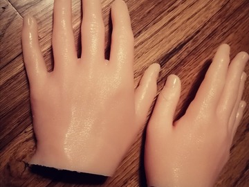 For Sale: Silicone hands