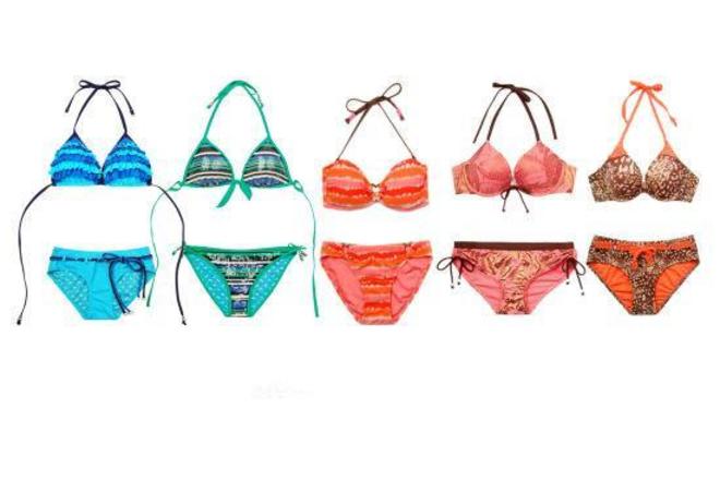 60 Piece! Women's Bikini Swimwear Matching Top & Bottoms 