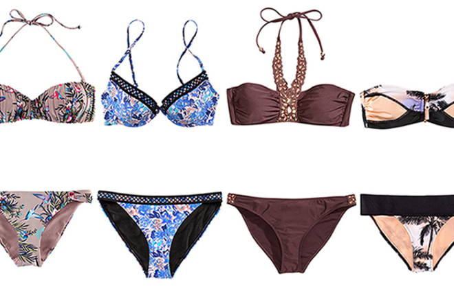 60 Piece! Women's Bikini Swimwear Matching Top & Bottoms 