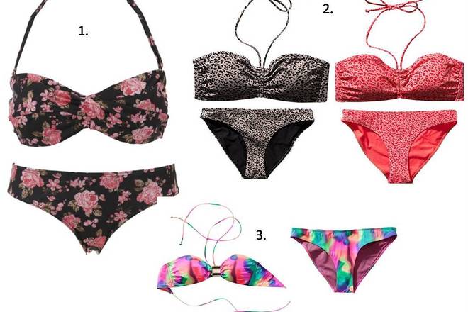 60 Piece! Women's Bikini Swimwear Matching Top & Bottoms 