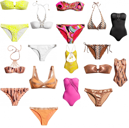 60 Piece! Women's Bikini Swimwear Matching Top & Bottoms 