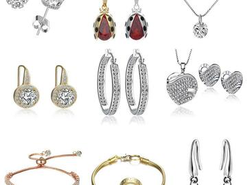 Liquidation & Wholesale Lot: 40 Assorted pieces Swarovski Elements Jewelry