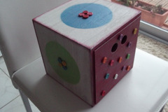 Vente au détail: Boîte cube pour rangement
