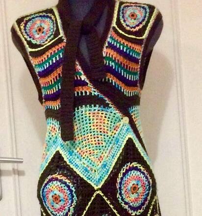 Robe cardigan pour femme 