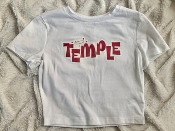 Selling A Singular Item: Temple tight cropped tee