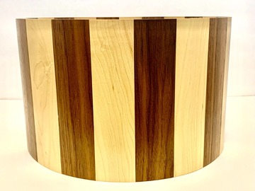 Selling with online payment: 14 x 8.5 Walnut & Maple custom solid stave shell satin finish 