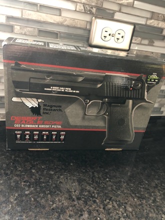 Cyber gun desert eagle co2 blowback