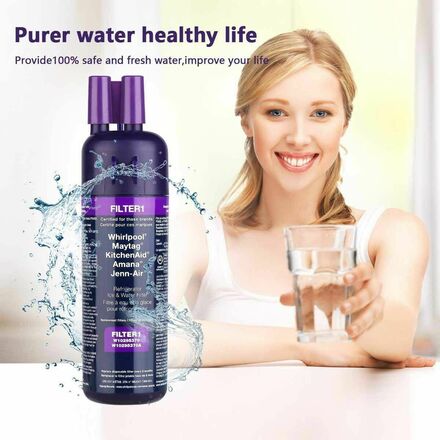 10X Whirlpool FILTER1 Ice&Water Refrigerator Filter W10295370 / W