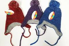 Liquidation/Wholesale Lot: Zubii Kids Plush Pom Winter Hats – Assorted Colors