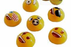 Liquidation/Wholesale Lot: Bulk Emoji Pullback Speed Racers Toys