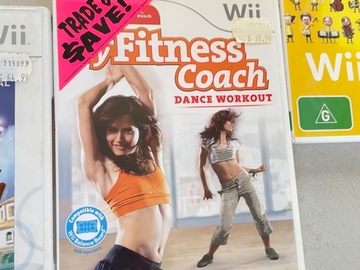 For Rent: Wii  Games My Fitness Coach 