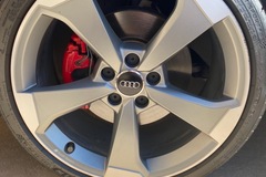 Selling: Audi/VW OEM 19” x 8.5 Rotor style wheels *WITH TIRES*