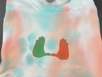 Selling A Singular Item: Tie dye Miami sweatshirt 